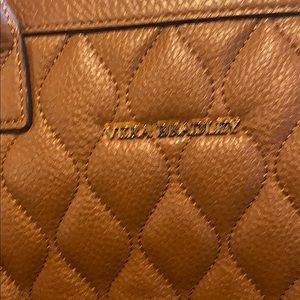 Leather Vera Bradley handbag